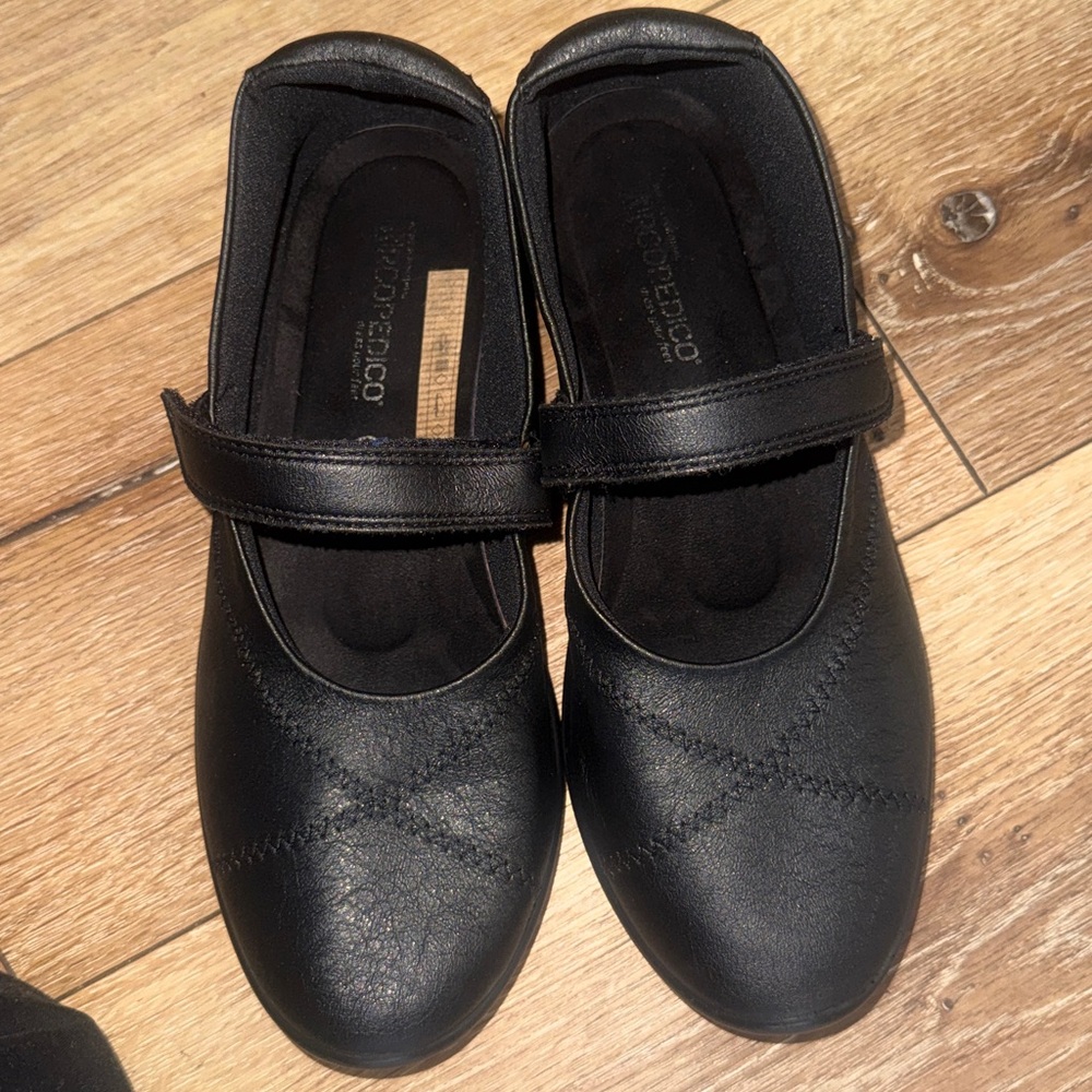 Arcopedico Shawna Black Mary Jane Comfort Walking Shoes Size 41